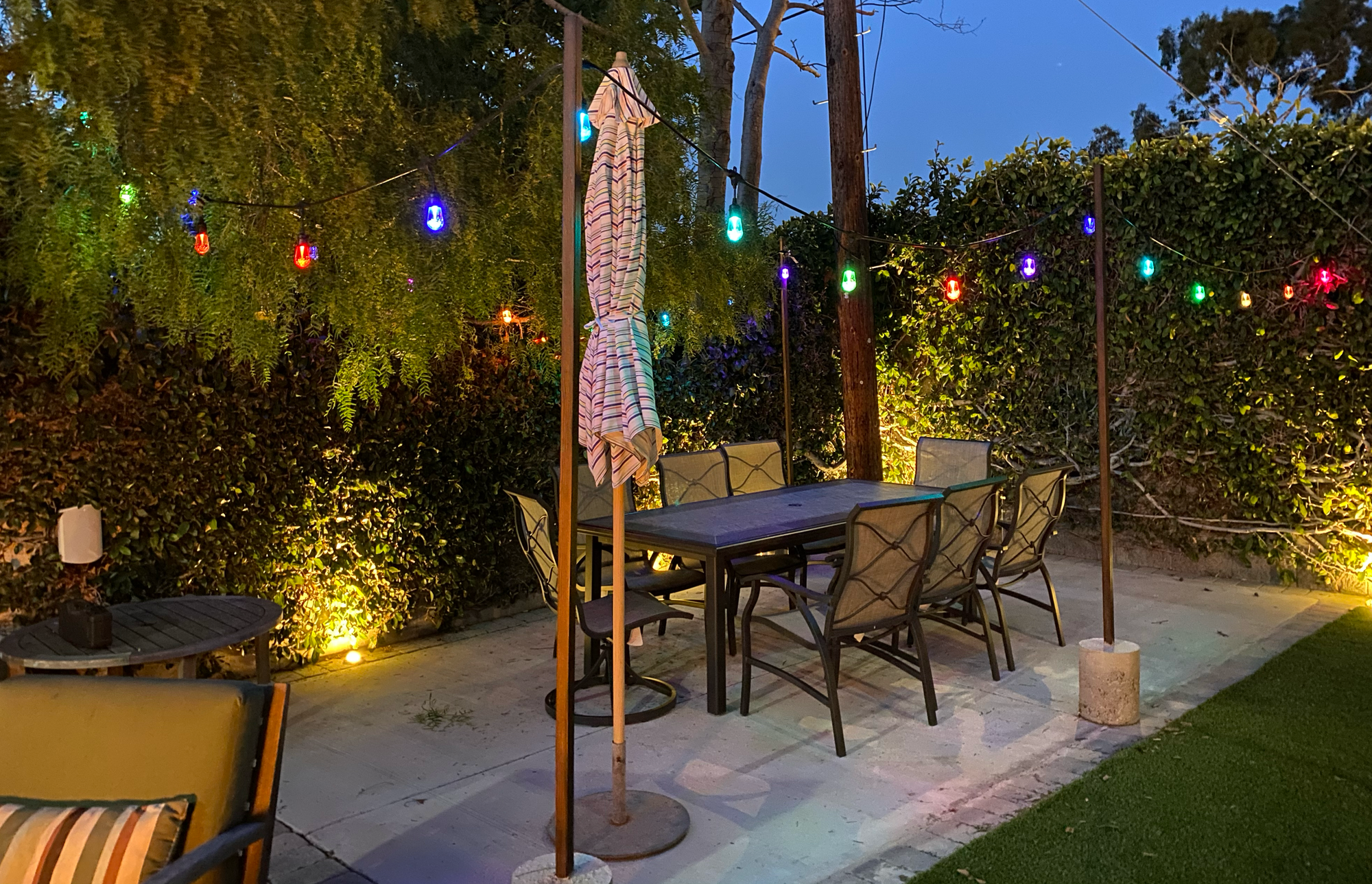 Backyard Cafe Lights