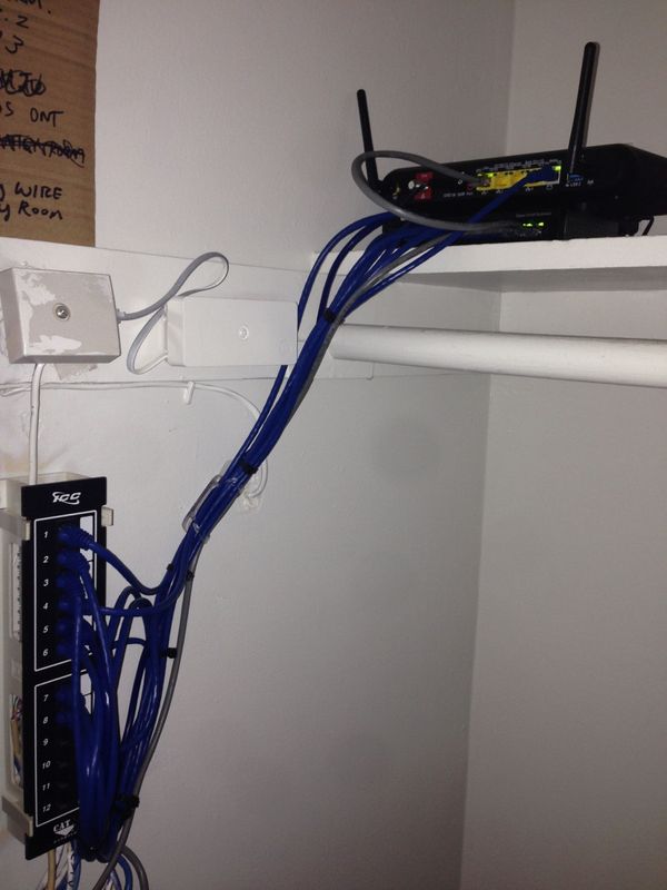 Network Closet & Awesome Home Network